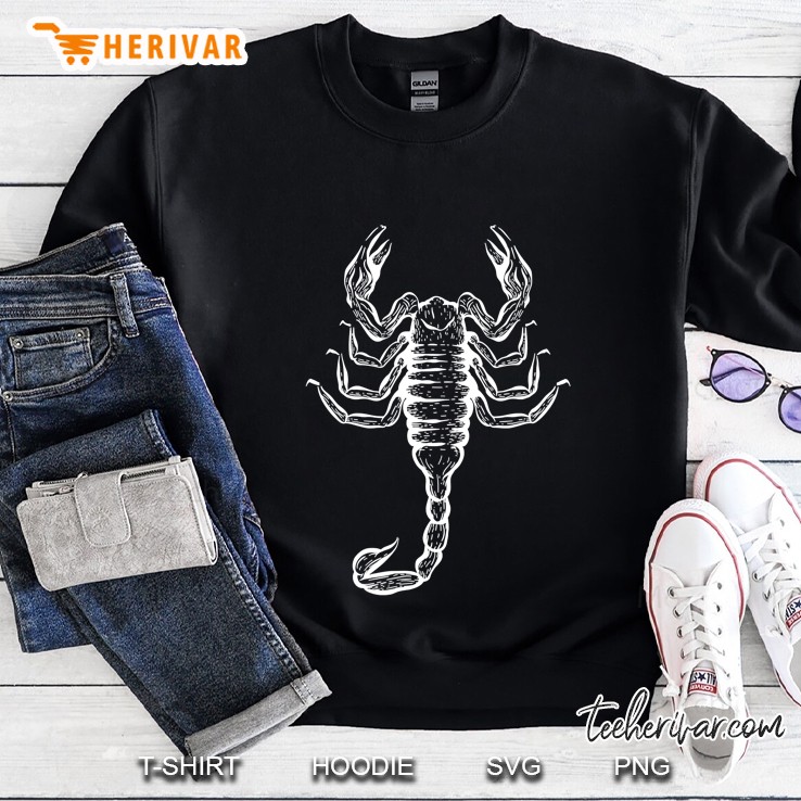 Scorpion Graphic Vintage Retro Gift Sweatshirt