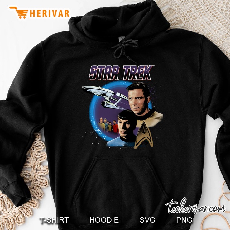 Star Trek Original Series Vintage Enterprise Hoodie