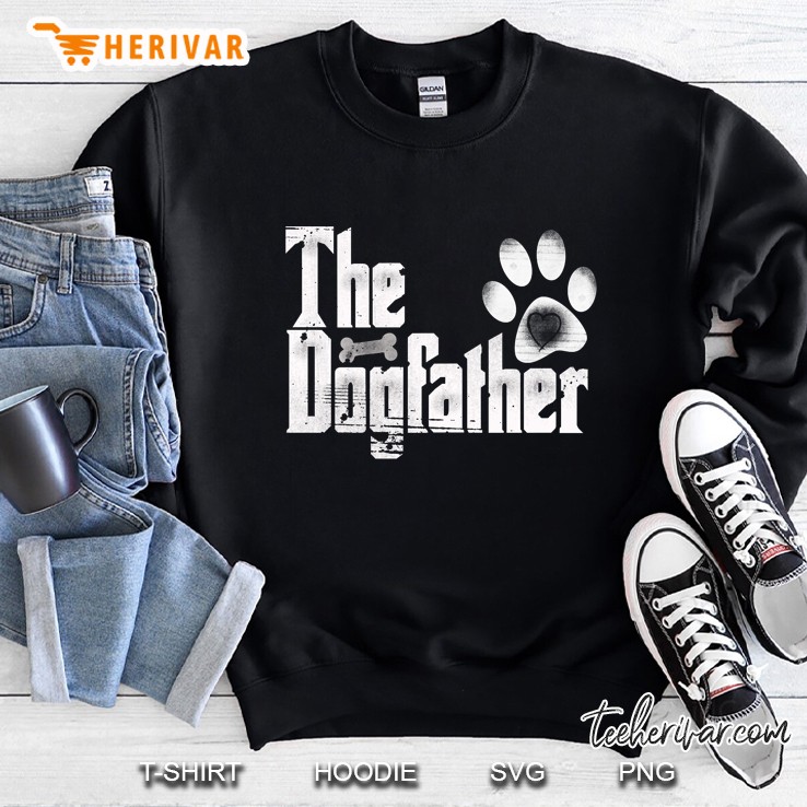 The Dogfather Bone Dog Lover Dad Funny Father