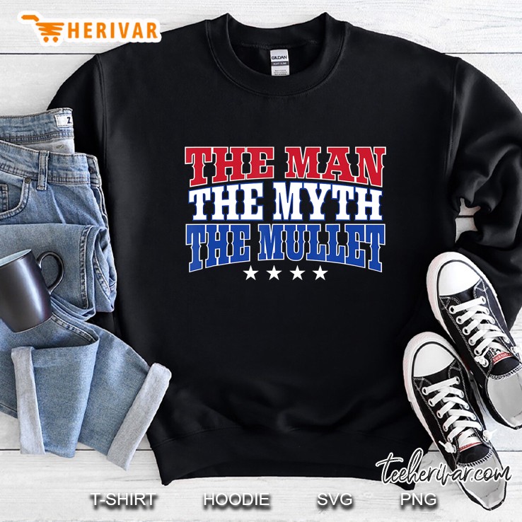 The Man The Myth The Mullet Merica Usa Tshirt Mugs