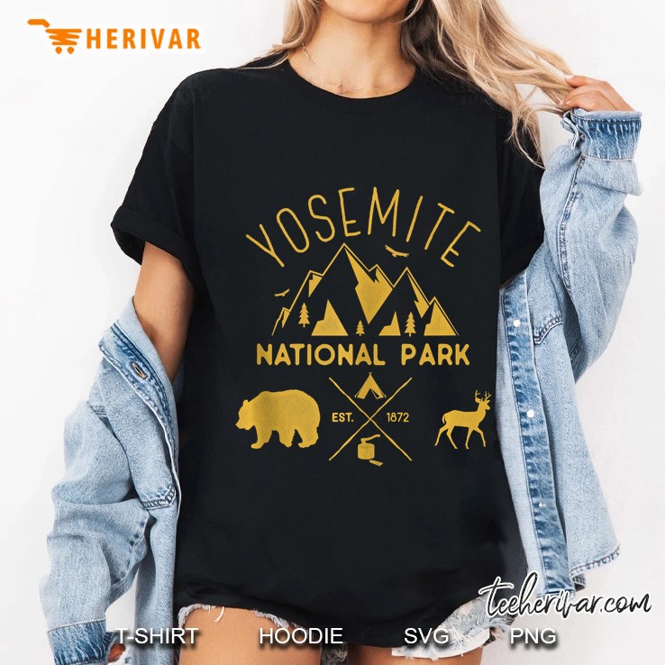 Yosemite National Park California Hiking Souvenir Gift Tank Top Ladies Tee