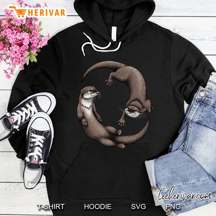 Asian Small-Clawed Otters Classic Hoodie