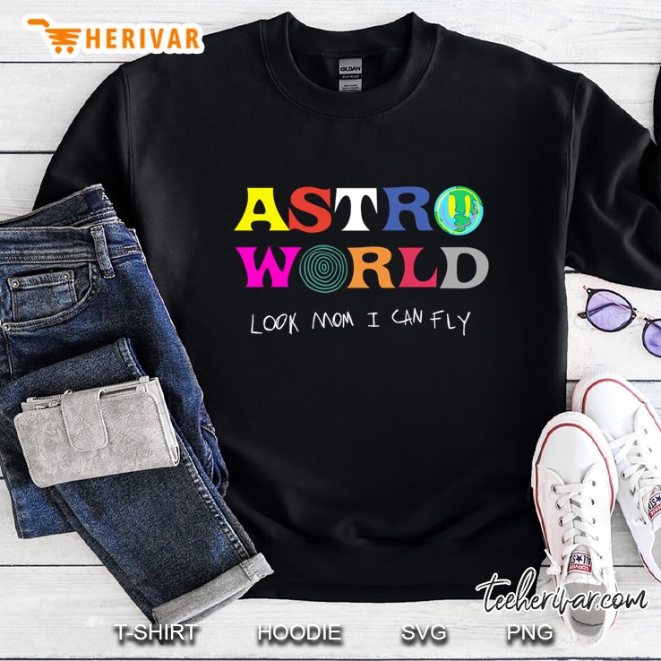 Astroworld Look Mum I Can Fly Sweatshirt