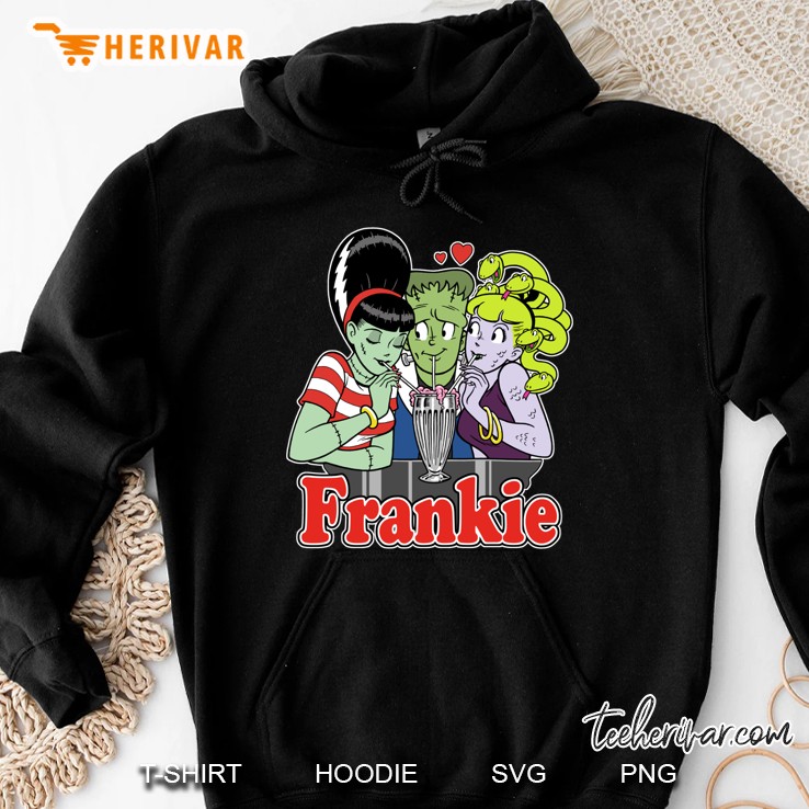 I Love Frankie! Fitted Hoodie