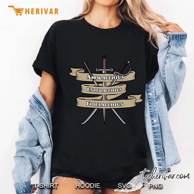 Nerdy Tee - Knights Of The Cross Ladies Tee