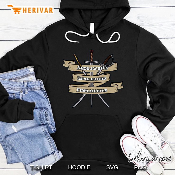 Nerdy Tee - Knights Of The Cross Hoodie