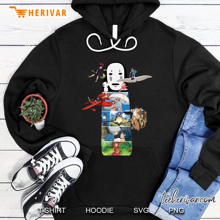 No Face-Hayao Miyazaki Films Hoodie