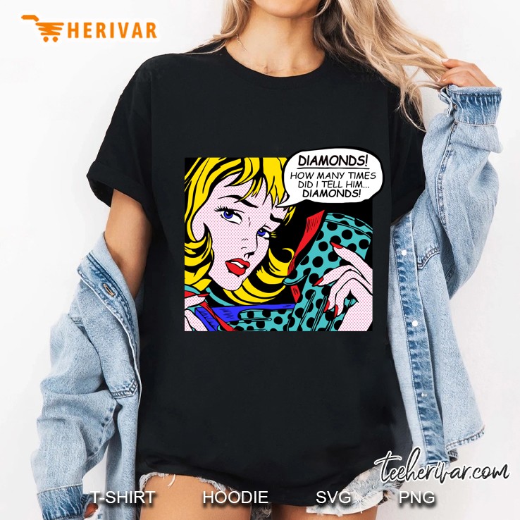 Roy Lichtenstein Comic Art - Girl With Gloves Hoodie