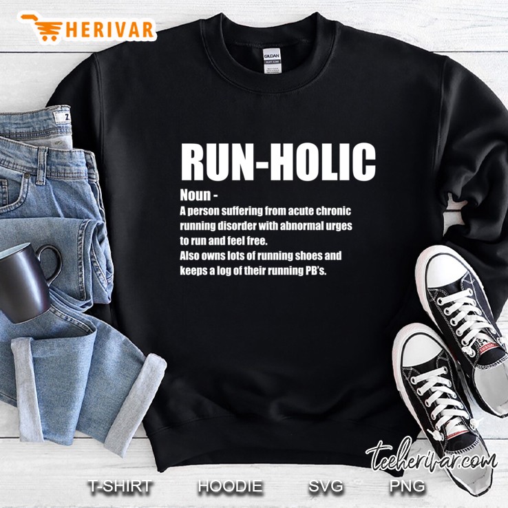 Running Funny - Run Holic Noun Mugs