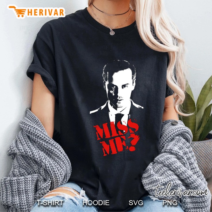 Sherlock - Miss Me (Moriarty) Graphic Ladies Tee