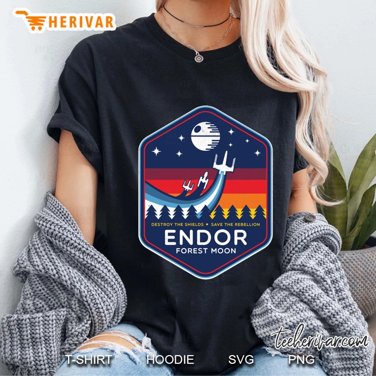 The Battle Of Endor Slim Fit Ladies Tee