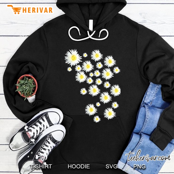 White Flower - Daisy Like Classic Hoodie