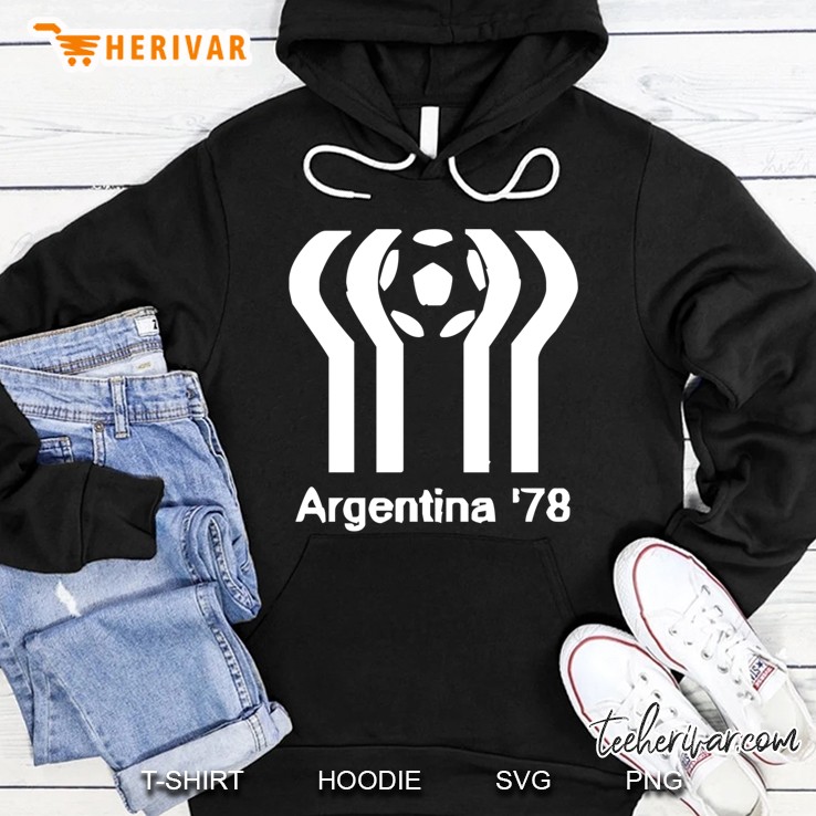 World Cup Argentina 1978 Slim Fit Hoodie