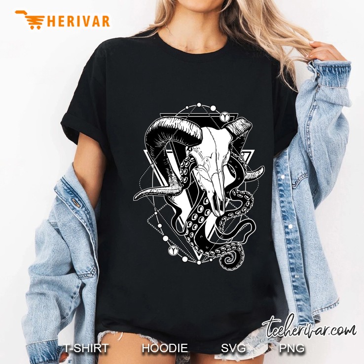 Zodiac Dead Aries & Tentacles Classic Ladies Tee