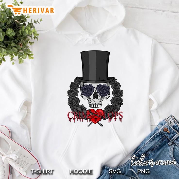 Crimson Ops Shirt Hoodie