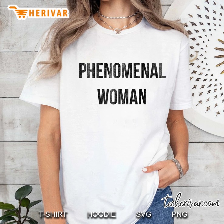 Phenomenal Woman Ladies Tee