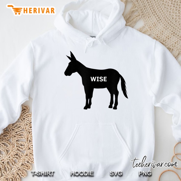 Wise A$$ Funny Donkey Graphic Hoodie