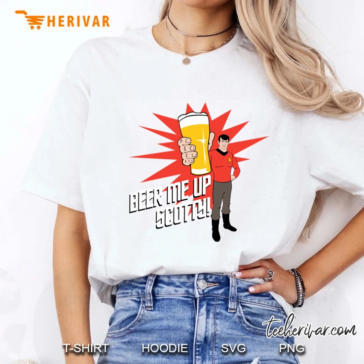 Beer Me Up Scotty Slim Fit Ladies Tee