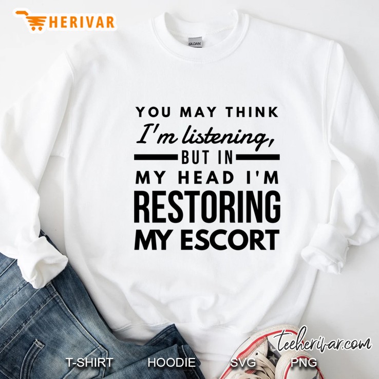 Ford Escort Restoration Classic Sweatshirt