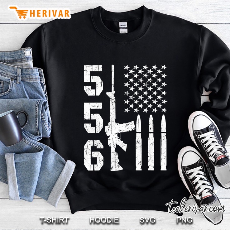 Ar15 Rifle 2Nd Amendment 556 - Ar-15 Gift For Men Women Sweatshirt