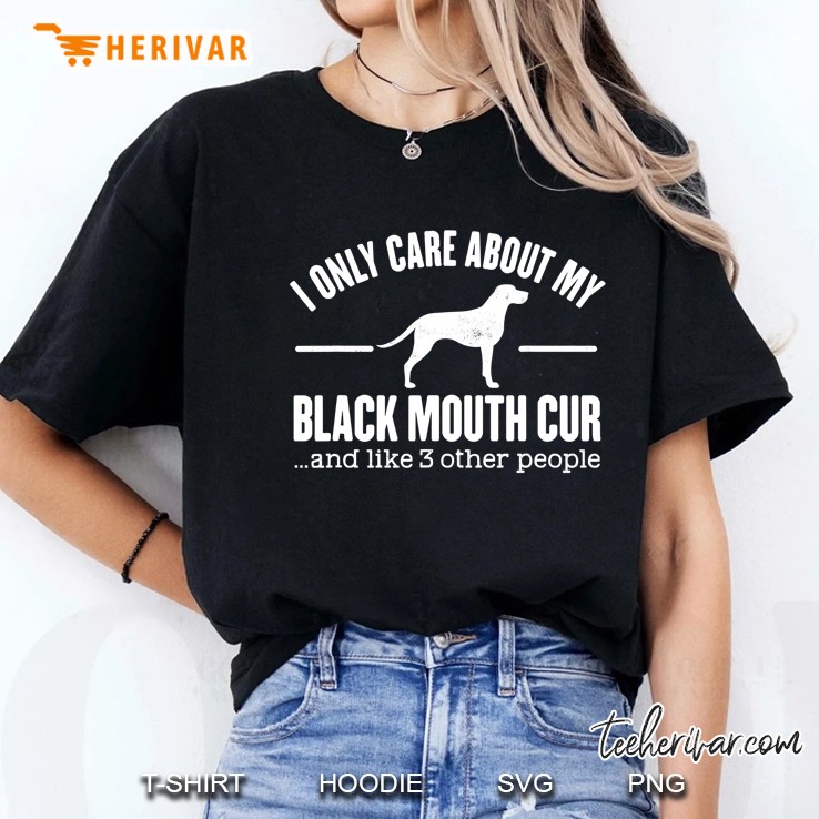 Black Mouth Cur Ladies Tee