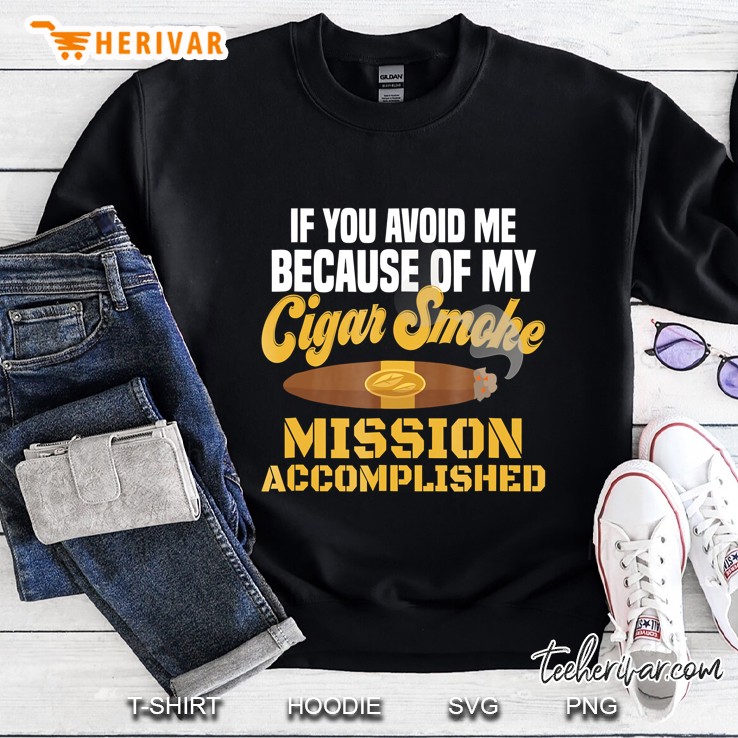 Funny Cigar Smoker Sweatshirt