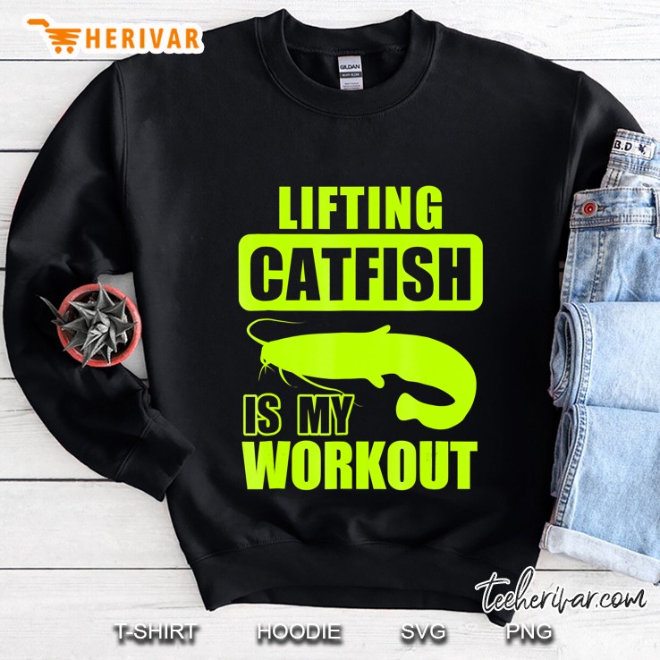 Funny Noodling Shirt - Catfish Hand Fishing Gift Tee Sweatshirt