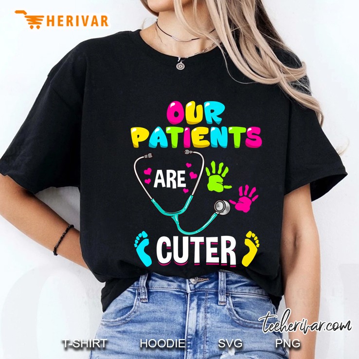 Funny Pediatric Nurse Hospital Staff Nursing Gift Idea Premium Hoodie