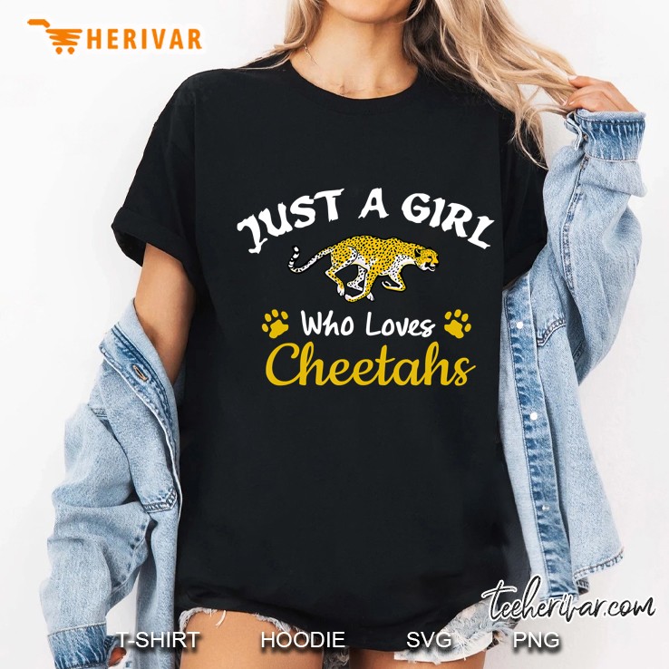 Girls Cheetah Hoodie