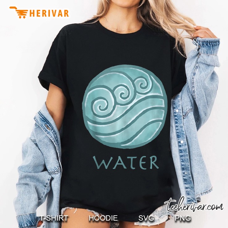 Nickelodeon Avatar The Last Airbender Painted Water Element Tank Top Ladies Tee