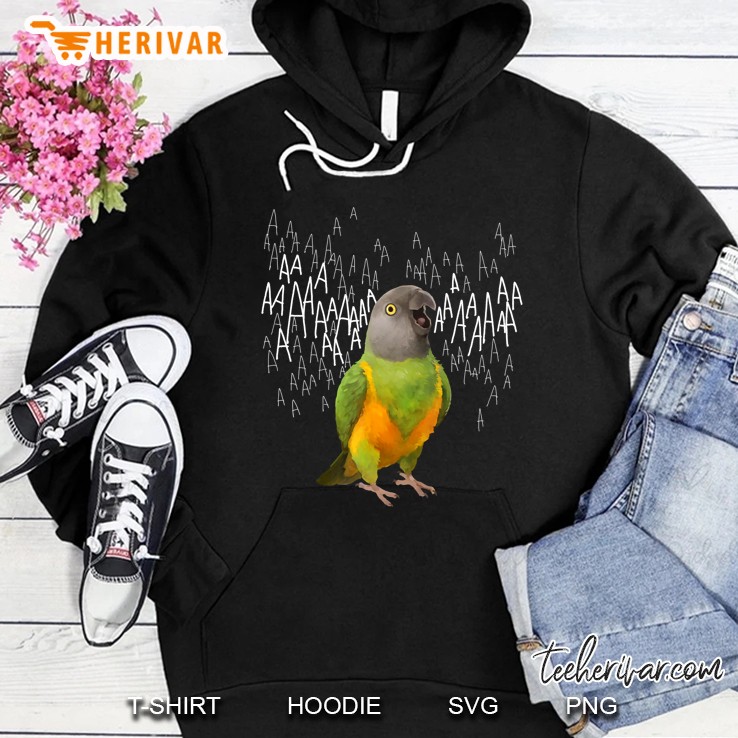 Screaming Senegal Parrot Hoodie