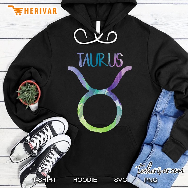 Taurus Zodiac Symbol Astrology Bull Earth Sign Hoodie