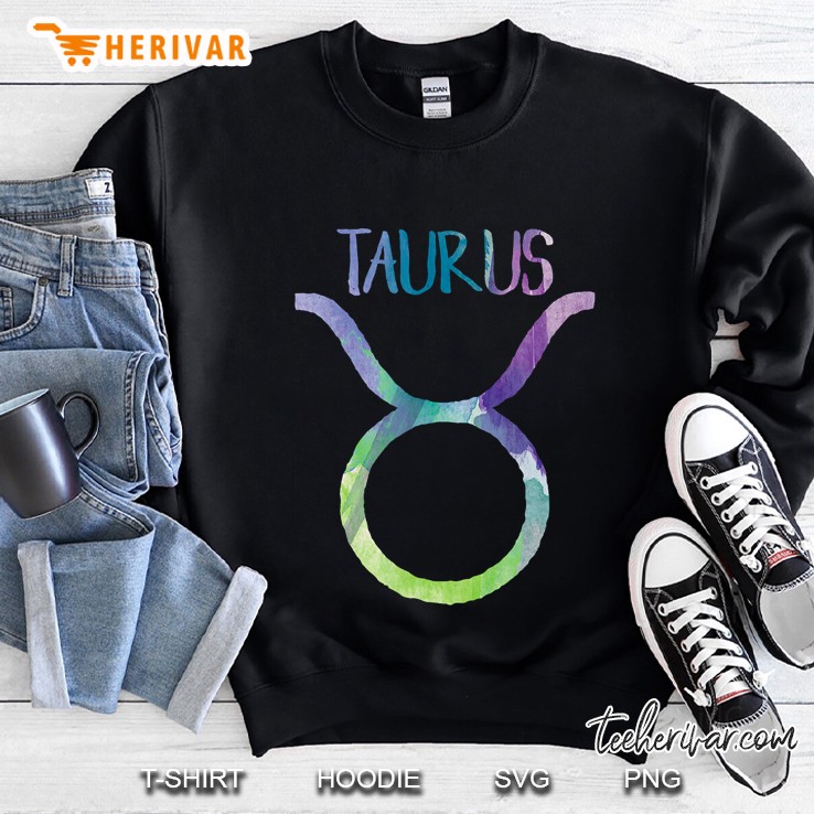 Taurus Zodiac Symbol Astrology Bull Earth Sign Sweatshirt