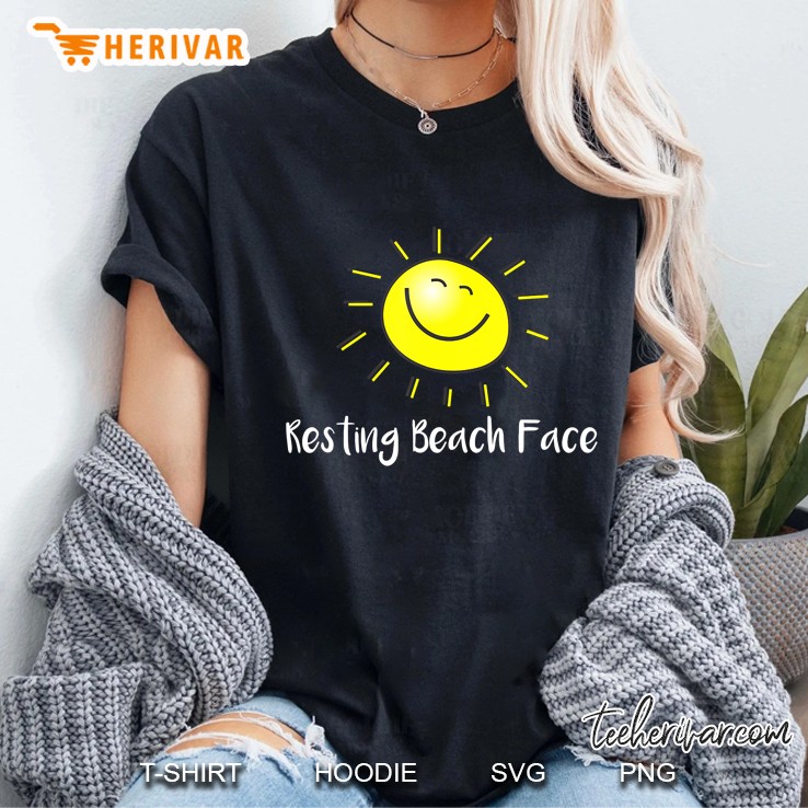 This Is My Resting Beach Face Shirt Funny Summer Hoodie