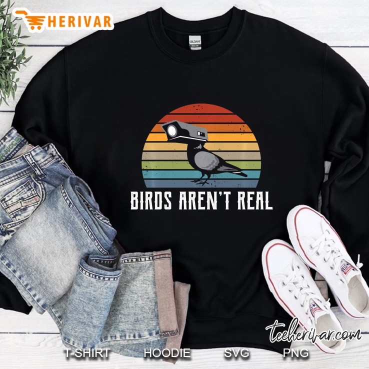 Vintage Birds Aren't Real Pullover Mugs