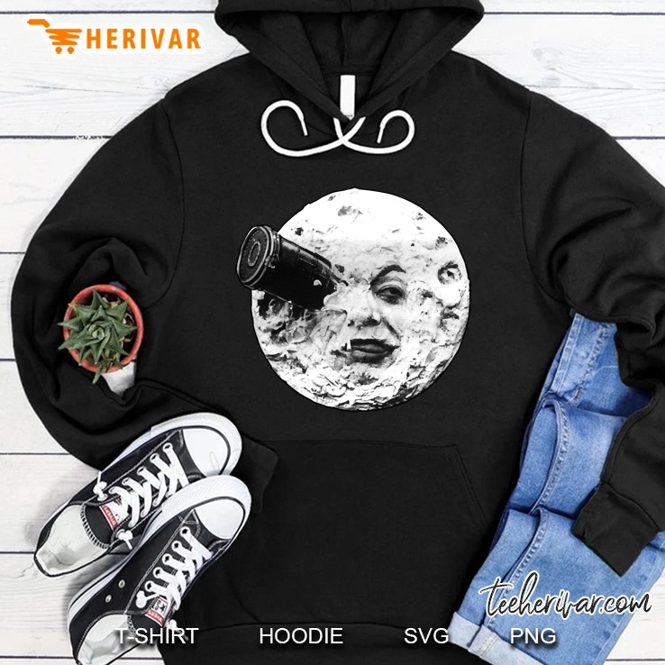A Trip To The Moon (Le Voyage Dans La Lune) - Face Only Classic Hoodie