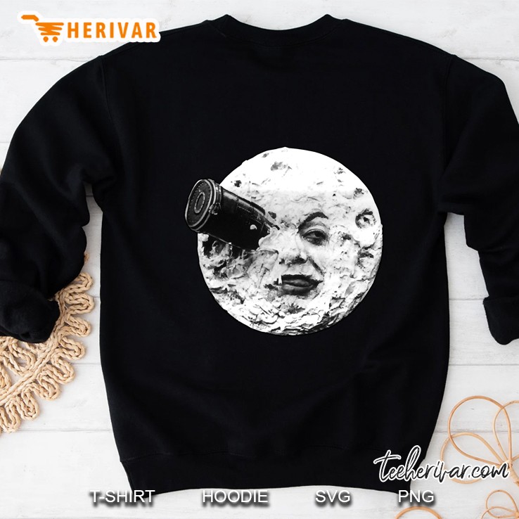 A Trip To The Moon (Le Voyage Dans La Lune) - Face Only Classic Sweatshirt