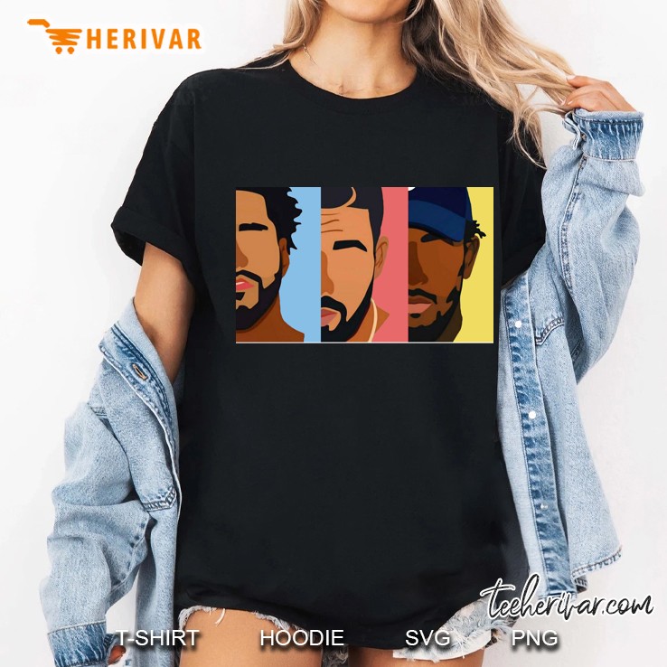Drake, J Cole, Kendrick Lamar Ladies Tee