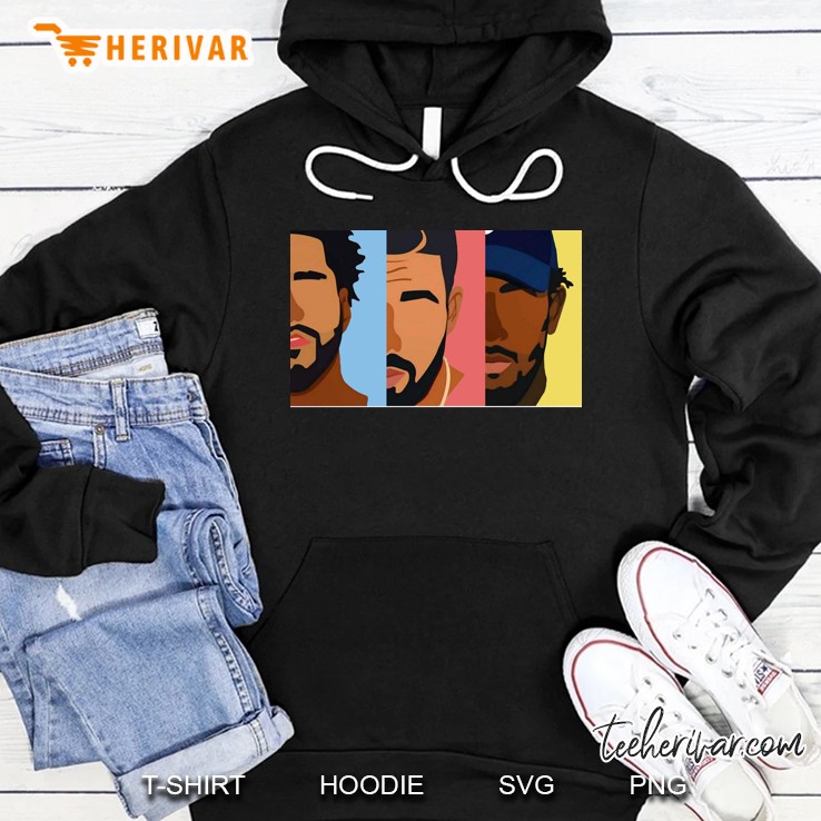 Drake, J Cole, Kendrick Lamar Hoodie