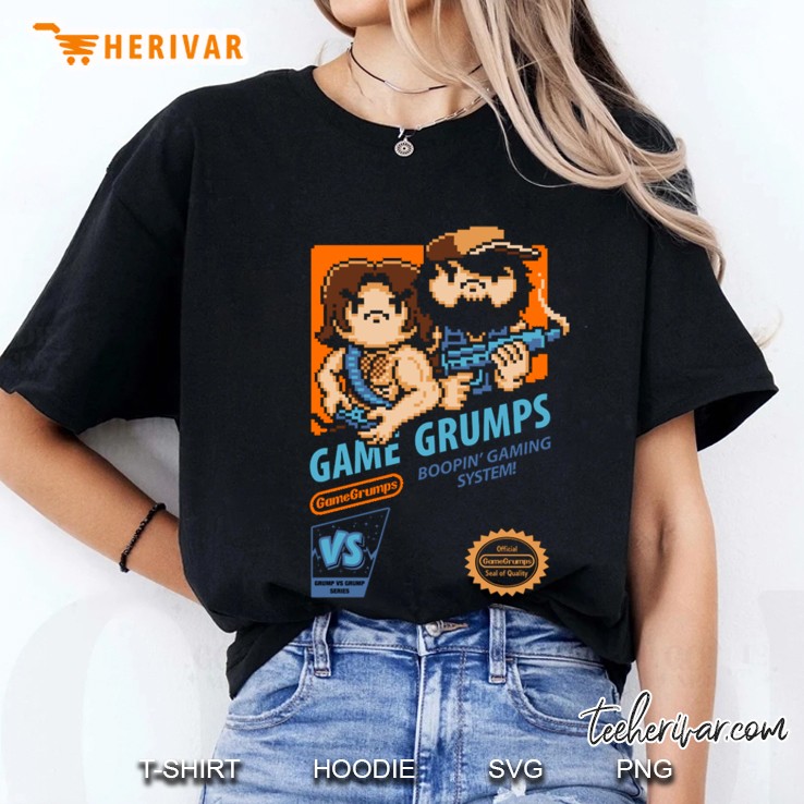 Game Grumps Nes Cover Slim Fit Ladies Tee