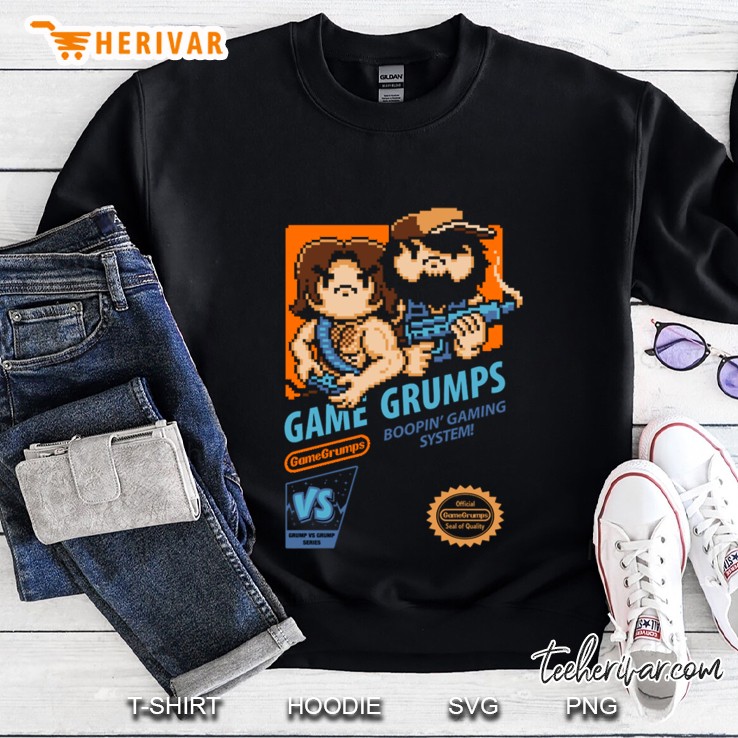 Game Grumps Nes Cover Slim Fit Sweatshirt