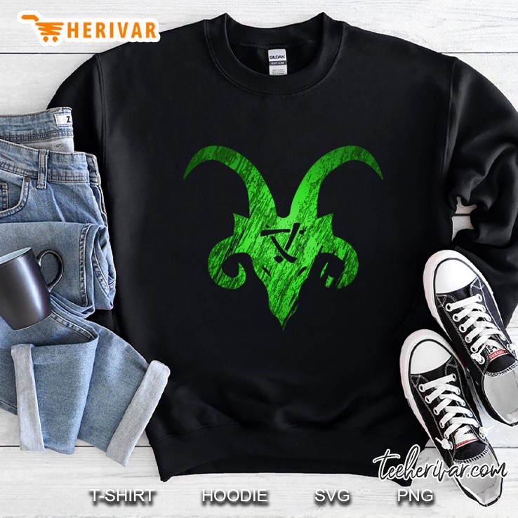 Horned Skaven Green Classic Sweatshirt