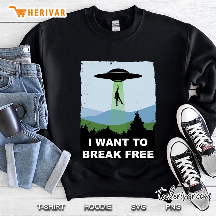 I Want To Break Free - Freddie Returns To Mercury Sweatshirt