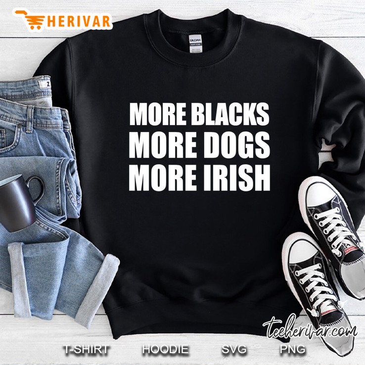 More Blacks, More Dogs, More Irish Mugs