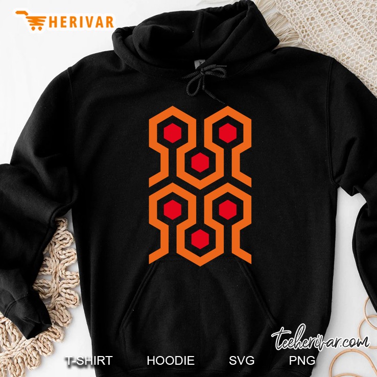 The Shining Carpet Pattern Hoodie