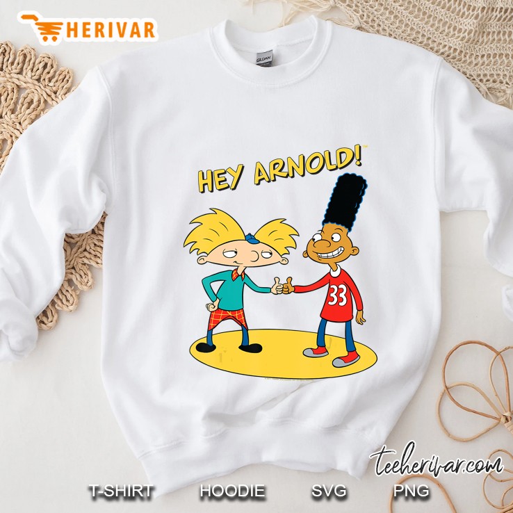 Hey Arnold Characters Handshake Sweatshirt