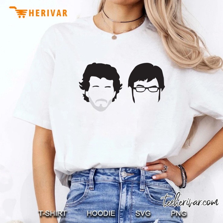 Flight Of The Conchords Silly-Ettes Ladies Tee