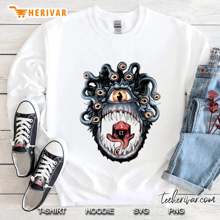 In The Beholder D20 Ver2 Sweatshirt
