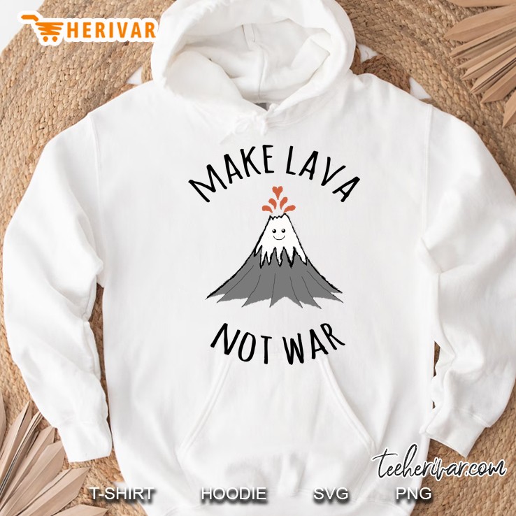 Make Lava Not War Mugs