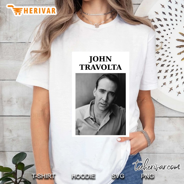 Nicolas Travolta... John Cage... Wtf Ladies Tee